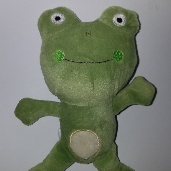 Frog Lovey Plush Small 7" Stuffed Animal Baby Toy RN 119741 - Picture 2 of 7